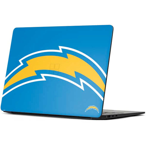 NFL Los Angeles Chargers Large Logo Surface Laptop 7 13.8in Skin