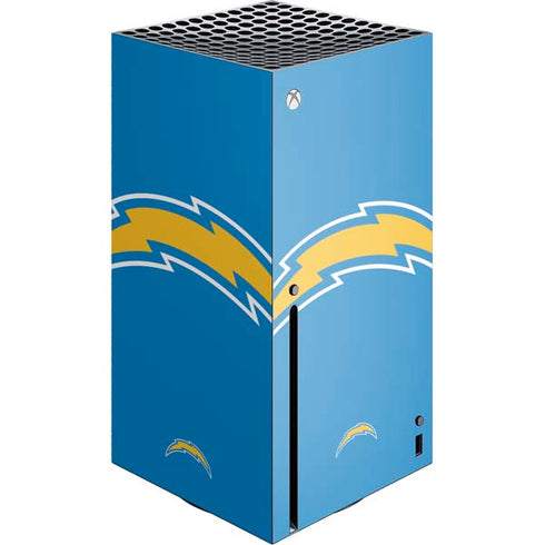 NFL Los Angeles Chargers Large Logo Xbox Series X Skins