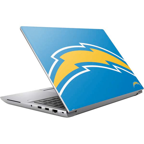 NFL Los Angeles Chargers Large Logo HP ZBook Fury 16 G10 Skin