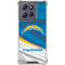 NFL Los Angeles Chargers Moto G 5G (2025) Clear Case