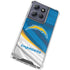 NFL Los Angeles Chargers Moto G 5G (2025) Clear Case