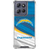 NFL Los Angeles Chargers Moto G Stylus 5G (2025) Clear Case