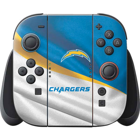 NFL Los Angeles Chargers Nintendo Switch 2 (2025) Joy-Con Controller Skin