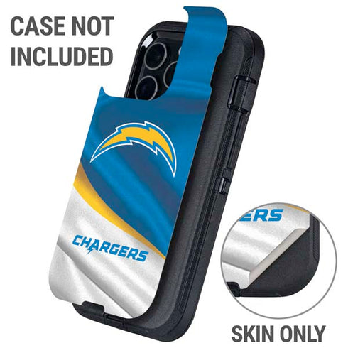 NFL Los Angeles Chargers Otterbox Defender iPhone Skin