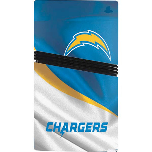 NFL Los Angeles Chargers PS5 Pro Bundle Skin