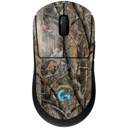 NFL Los Angeles Chargers Realtree AP Camo G Pro Wireless Gaming Mouse Skin