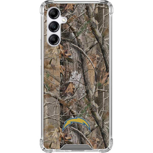 NFL Los Angeles Chargers Realtree AP Camo Gabb Phone 4 Clear Case