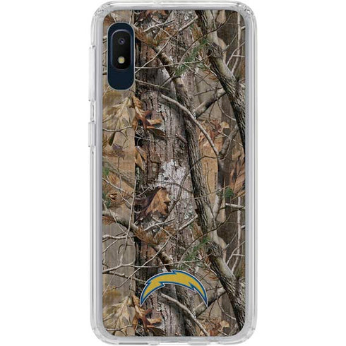 NFL Los Angeles Chargers Realtree AP Camo Galaxy Cases