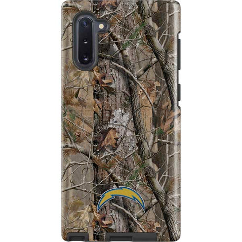 NFL Los Angeles Chargers Realtree AP Camo Galaxy Cases