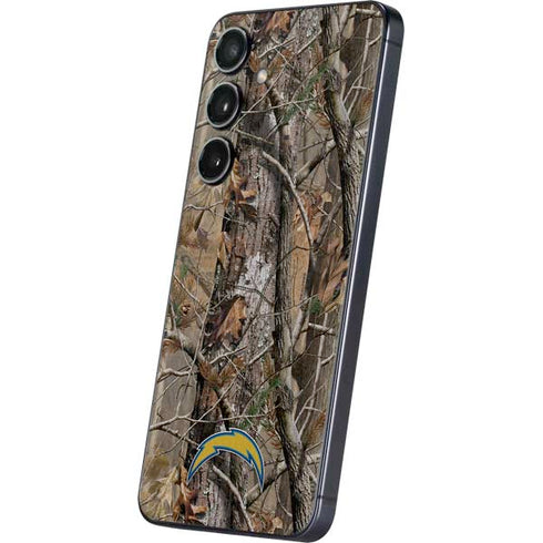 NFL Los Angeles Chargers Realtree AP Camo Galaxy S24 Plus Skin