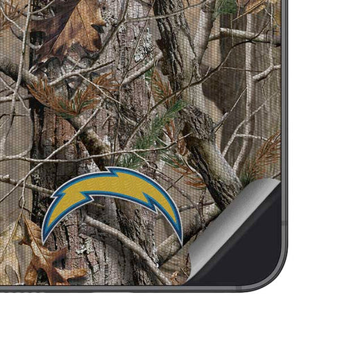 NFL Los Angeles Chargers Realtree AP Camo Galaxy S24 Skin