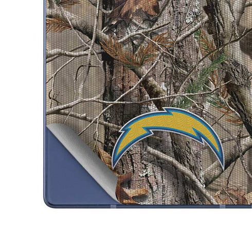 NFL Los Angeles Chargers Realtree AP Camo Galaxy Z Fold6 Skin