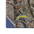 NFL Los Angeles Chargers Realtree AP Camo Galaxy Z Fold6 Skin