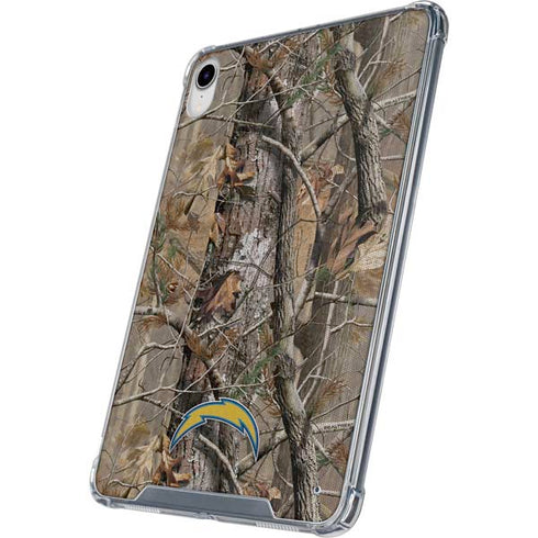 NFL Los Angeles Chargers Realtree AP Camo iPad 11th Gen (2025) Clear Case