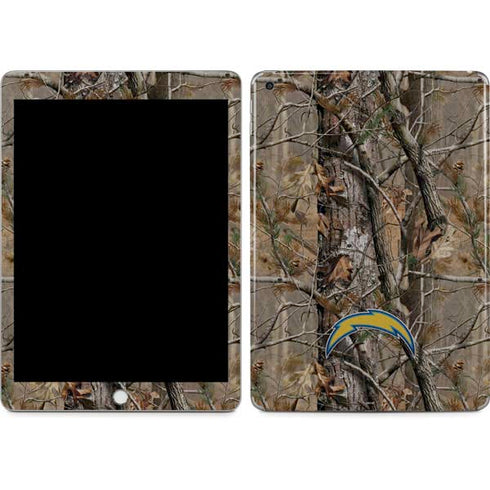 NFL Los Angeles Chargers Realtree AP Camo Apple iPad Skin