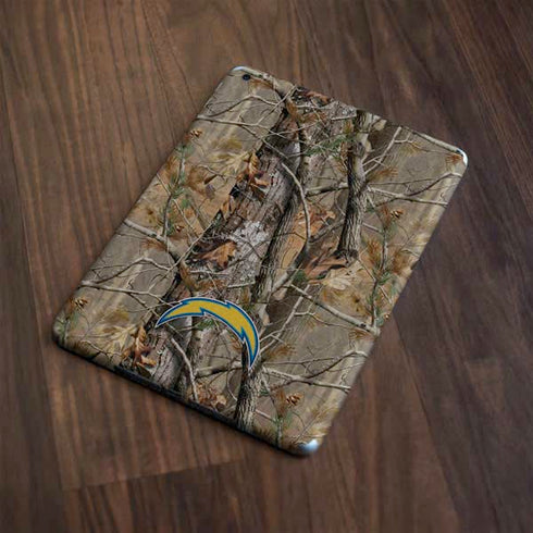 NFL Los Angeles Chargers Realtree AP Camo Apple iPad Skin