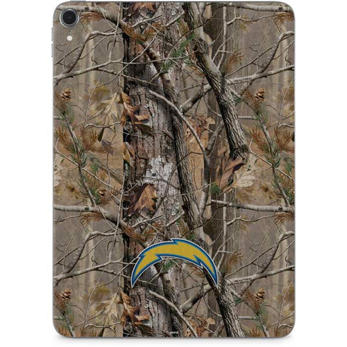 NFL Los Angeles Chargers Realtree AP Camo Apple iPad Pro Skin