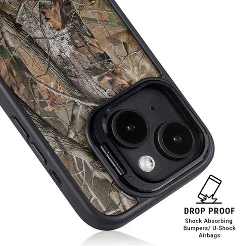 NFL Los Angeles Chargers Realtree AP Camo iPhone 15 Kickstand Case