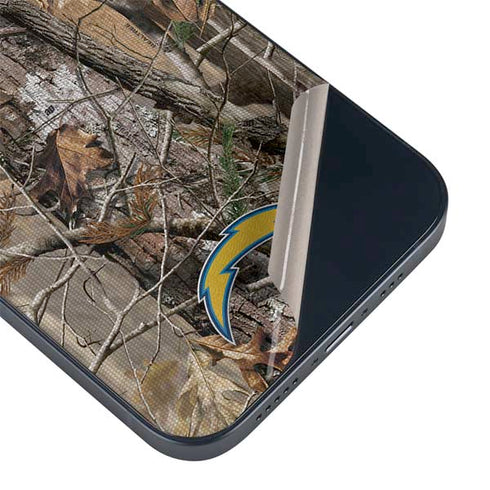 NFL Los Angeles Chargers Realtree AP Camo iPhone 15 Skin