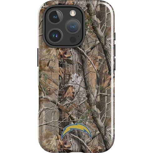 NFL Los Angeles Chargers Realtree AP Camo iPhone 16 Pro Max Impact Case