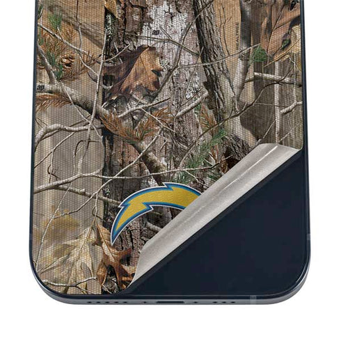 NFL Los Angeles Chargers Realtree AP Camo iPhone 16 Skin