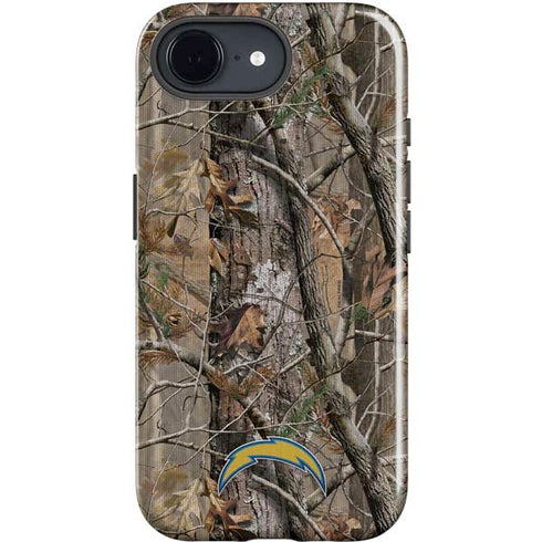 NFL Los Angeles Chargers Realtree AP Camo iPhone 16e Impact Case
