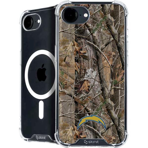 NFL Los Angeles Chargers Realtree AP Camo iPhone 16e MagSafe Case