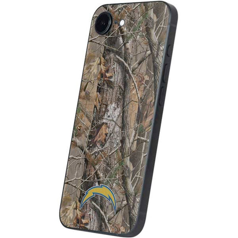 NFL Los Angeles Chargers Realtree AP Camo iPhone 16e Skin
