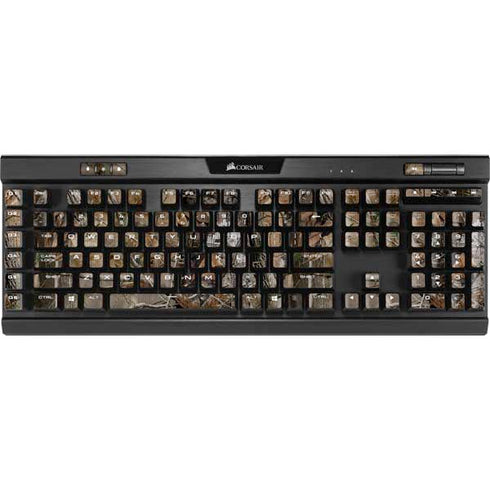 NFL Los Angeles Chargers Realtree AP Camo K95 RGB PLATINUM Mechanical Gaming Keyboard Skin