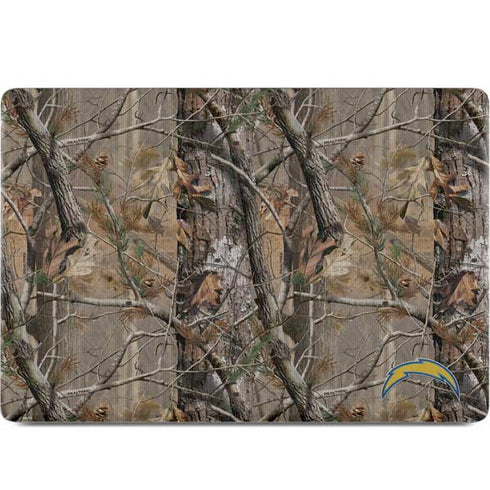 NFL Los Angeles Chargers Realtree AP Camo MacBook Skins