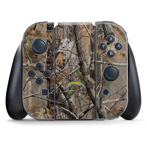 NFL Los Angeles Chargers Realtree AP Camo Nintendo Skins