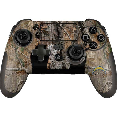 NFL Los Angeles Chargers Realtree AP Camo PlayStation Scuf Vantage 2 Controller Skin