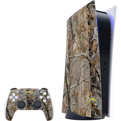 NFL Los Angeles Chargers Realtree AP Camo PlayStation PS5 Skins
