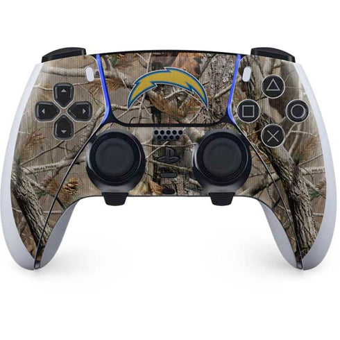 NFL Los Angeles Chargers Realtree AP Camo PlayStation PS5 Skins