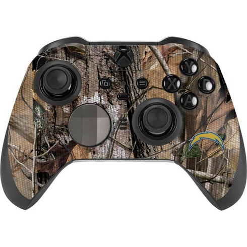 NFL Los Angeles Chargers Realtree AP Camo Xbox Elite Wireless Controller Series 2 Skin