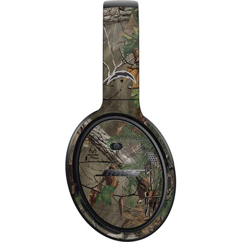 NFL Los Angeles Chargers Realtree Xtra Green Camo Bose QuietComfort 35 II Headphones Skin