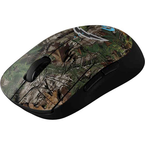NFL Los Angeles Chargers Realtree Xtra Green Camo G Pro Wireless Gaming Mouse Skin