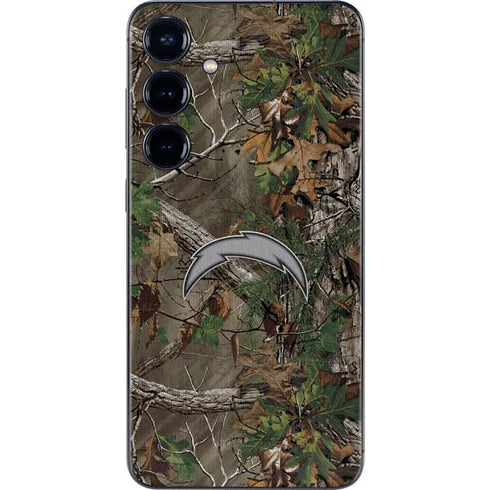 NFL Los Angeles Chargers Realtree Xtra Green Camo Galaxy A16 5G Skin