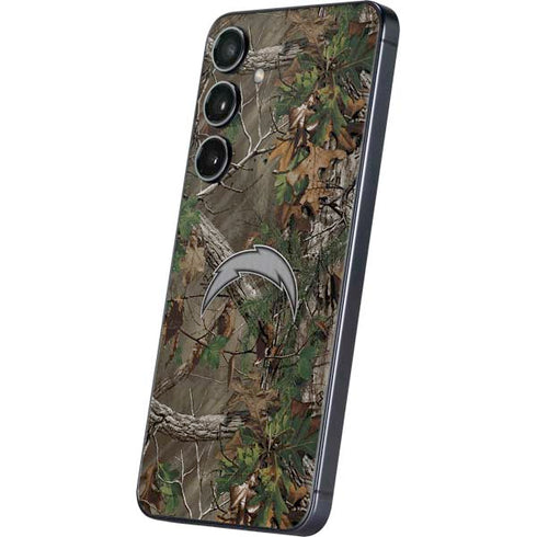 NFL Los Angeles Chargers Realtree Xtra Green Camo Galaxy A16 5G Skin