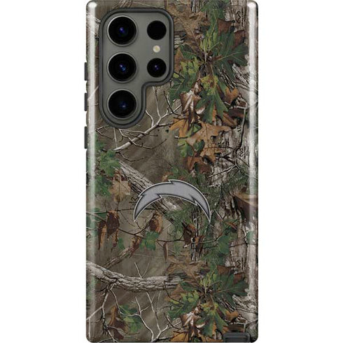 NFL Los Angeles Chargers Realtree Xtra Green Camo Galaxy S23 Ultra Pro Case