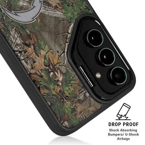 NFL Los Angeles Chargers Realtree Xtra Green Camo Galaxy S25 Kickstand Case