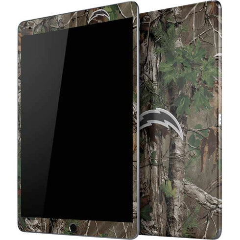 NFL Los Angeles Chargers Realtree Xtra Green Camo iPad Skins