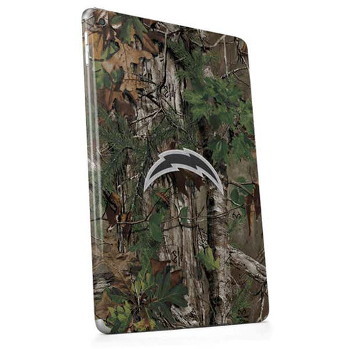 NFL Los Angeles Chargers Realtree Xtra Green Camo Apple iPad Skin