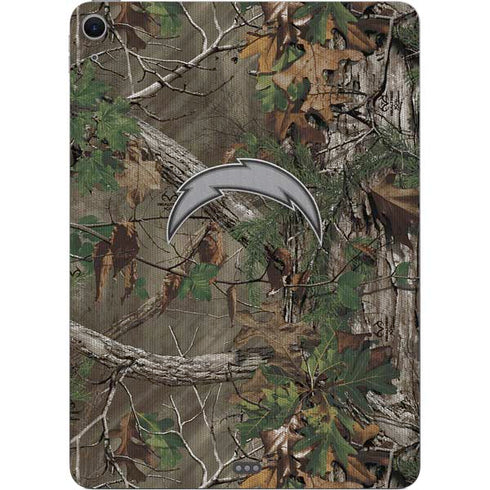 NFL Los Angeles Chargers Realtree Xtra Green Camo Apple iPad Air Skin