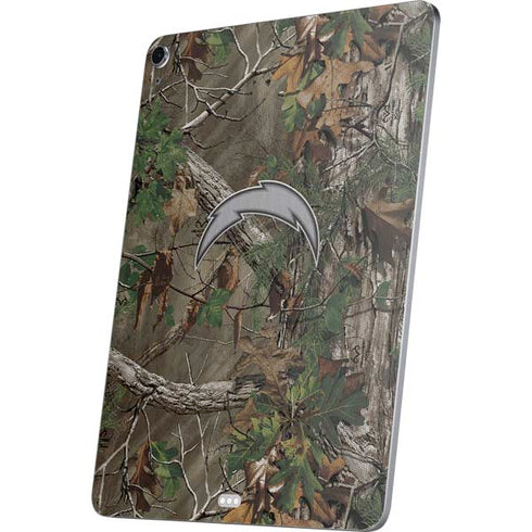 NFL Los Angeles Chargers Realtree Xtra Green Camo Apple iPad Air Skin