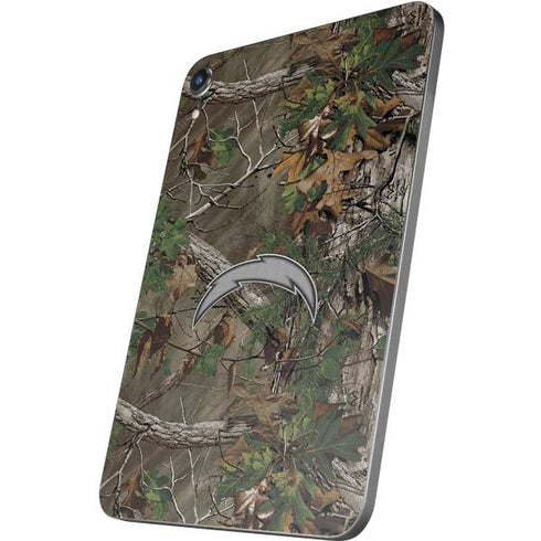 NFL Los Angeles Chargers Realtree Xtra Green Camo Apple iPad Mini Skin