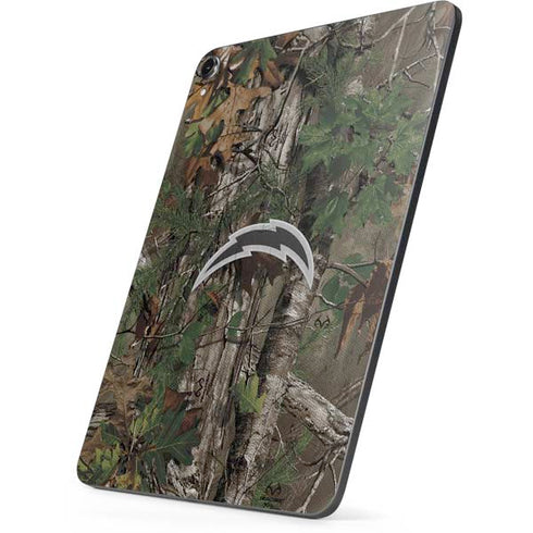 NFL Los Angeles Chargers Realtree Xtra Green Camo Apple iPad Pro Skin