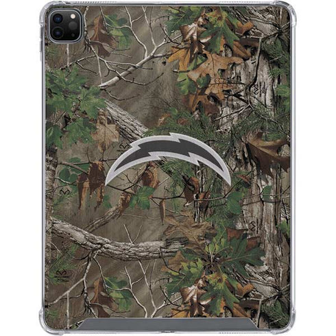 NFL Los Angeles Chargers Realtree Xtra Green Camo iPad Cases
