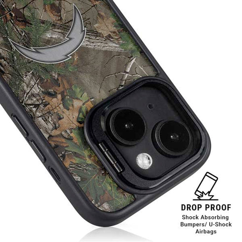 NFL Los Angeles Chargers Realtree Xtra Green Camo iPhone 14 Kickstand Case