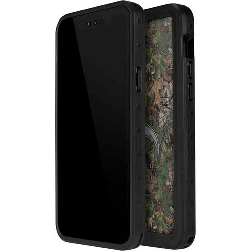 NFL Los Angeles Chargers Realtree Xtra Green Camo iPhone 15 Plus Waterproof Case